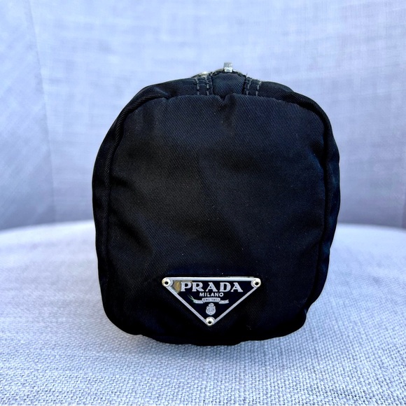 Prada Nylon Cosmetic Bag Black - Picture 1 of 8